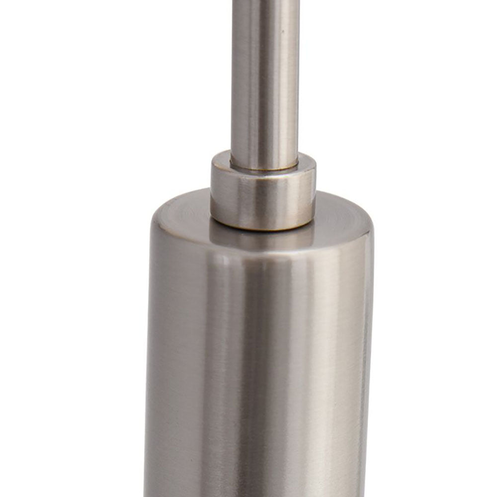 Silva Moderno Tira Metal Aplique de Pared Negro/Plata/Dorado