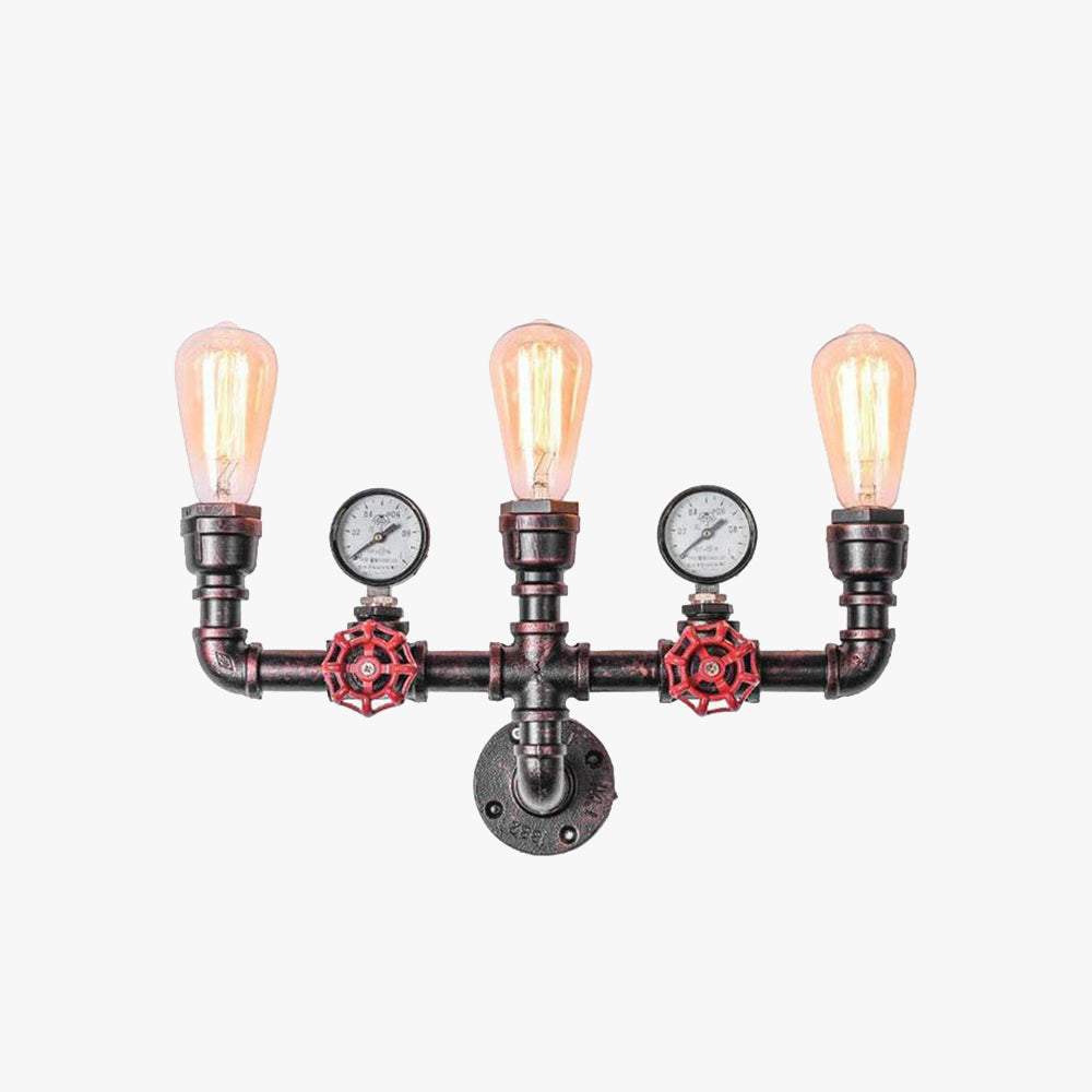 Silva Industrial LED Metal Aplique de Pared Cooper