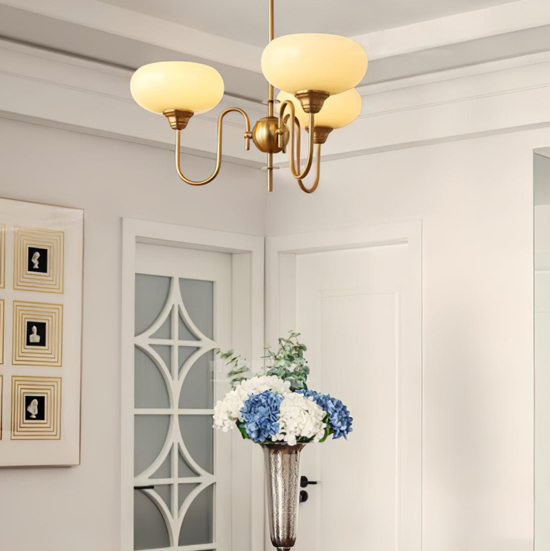 Arisha Vintage LED Metal Vidrio Lámpara Colgante Salón Dormitorio