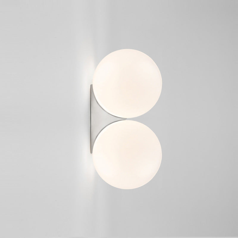 Valentina Simple Interior Aplique Metal Vidrio Salón Dormitor