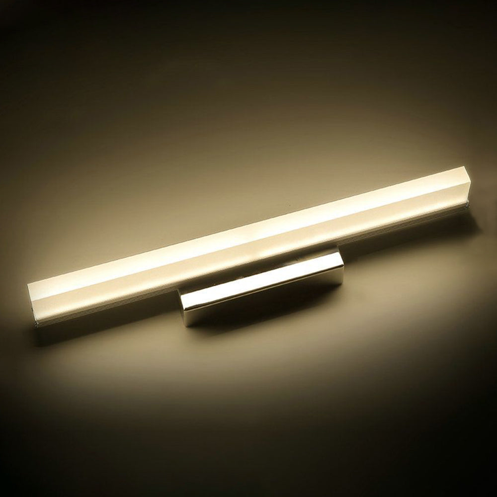 Arisha Moderno Lineal Metal/Acrílico LED Aplique de Pared Interior Plata