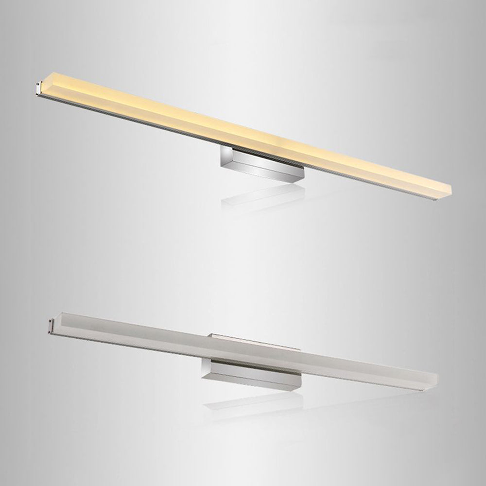 Arisha Moderno Lineal Metal/Acrílico LED Aplique de Pared Interior Plata