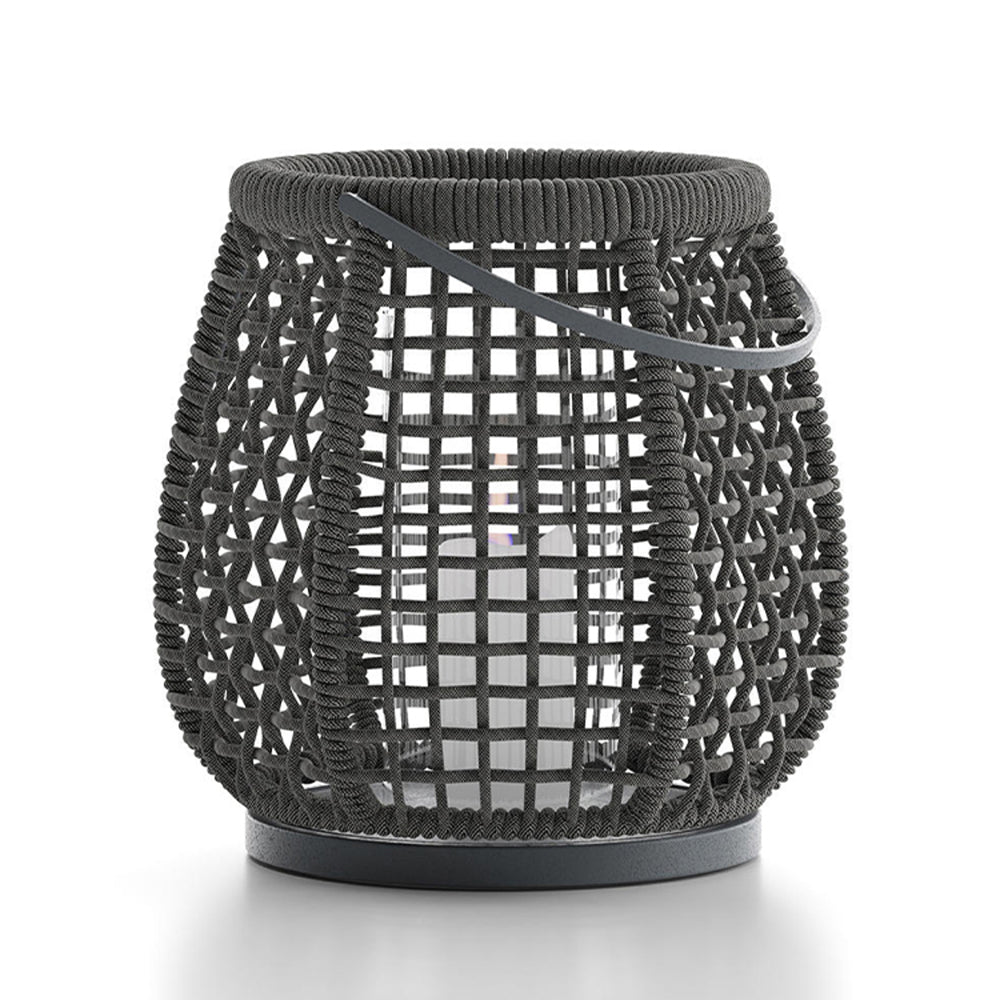 Ray Retro Lámpara de Pie Exterior Linterna Metal Patio