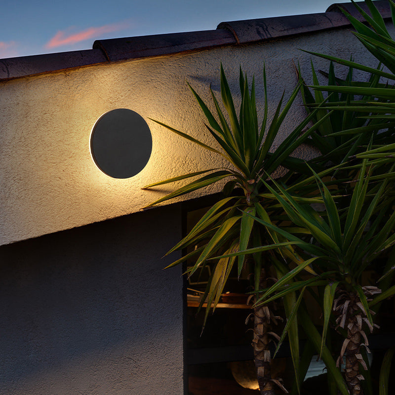 Ray Minimalista Moderno Redondo/Cuadrado Metal LED Aplique de Pared