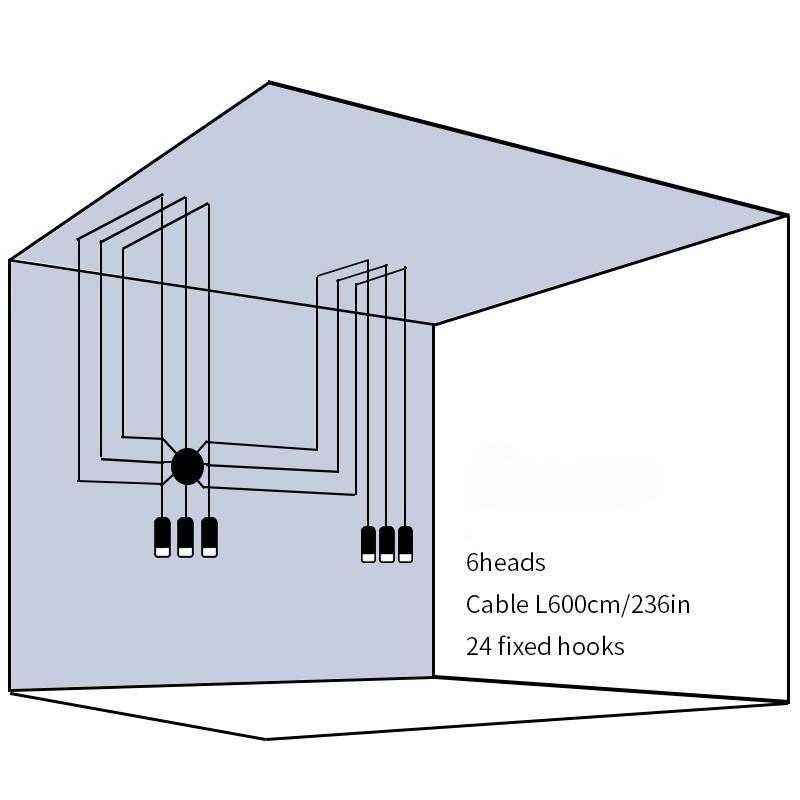 Line Form Pendant light - Letslighting