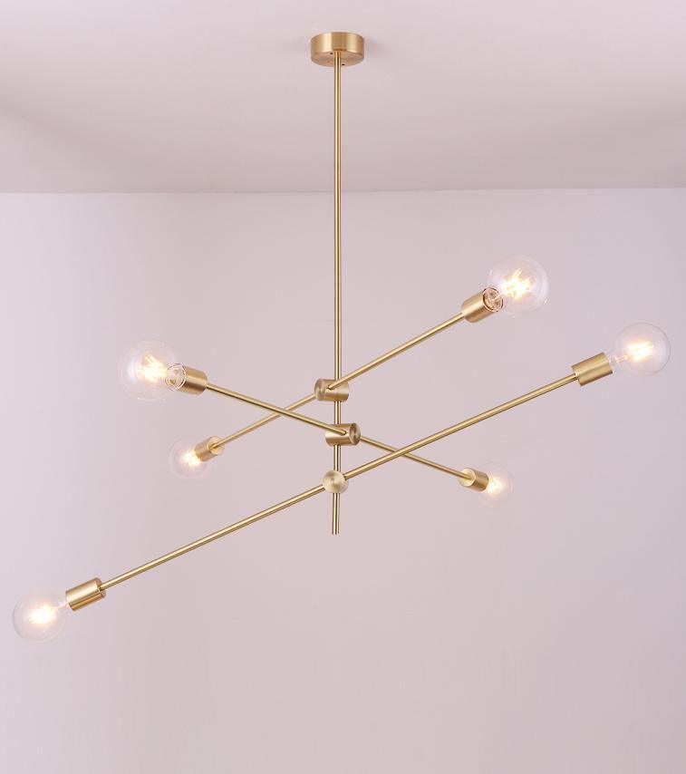 Edward Modern Metal Chandelier - Letslighting