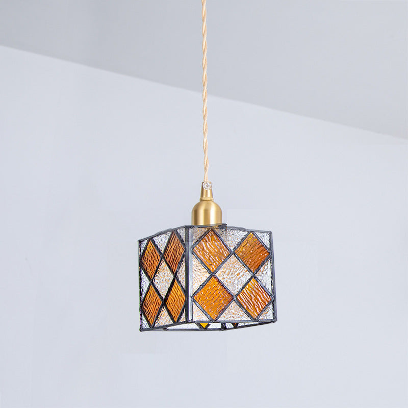 Valentina Retro LED Metal Vidrio Lámpara Colgante Dormitorio Comedor