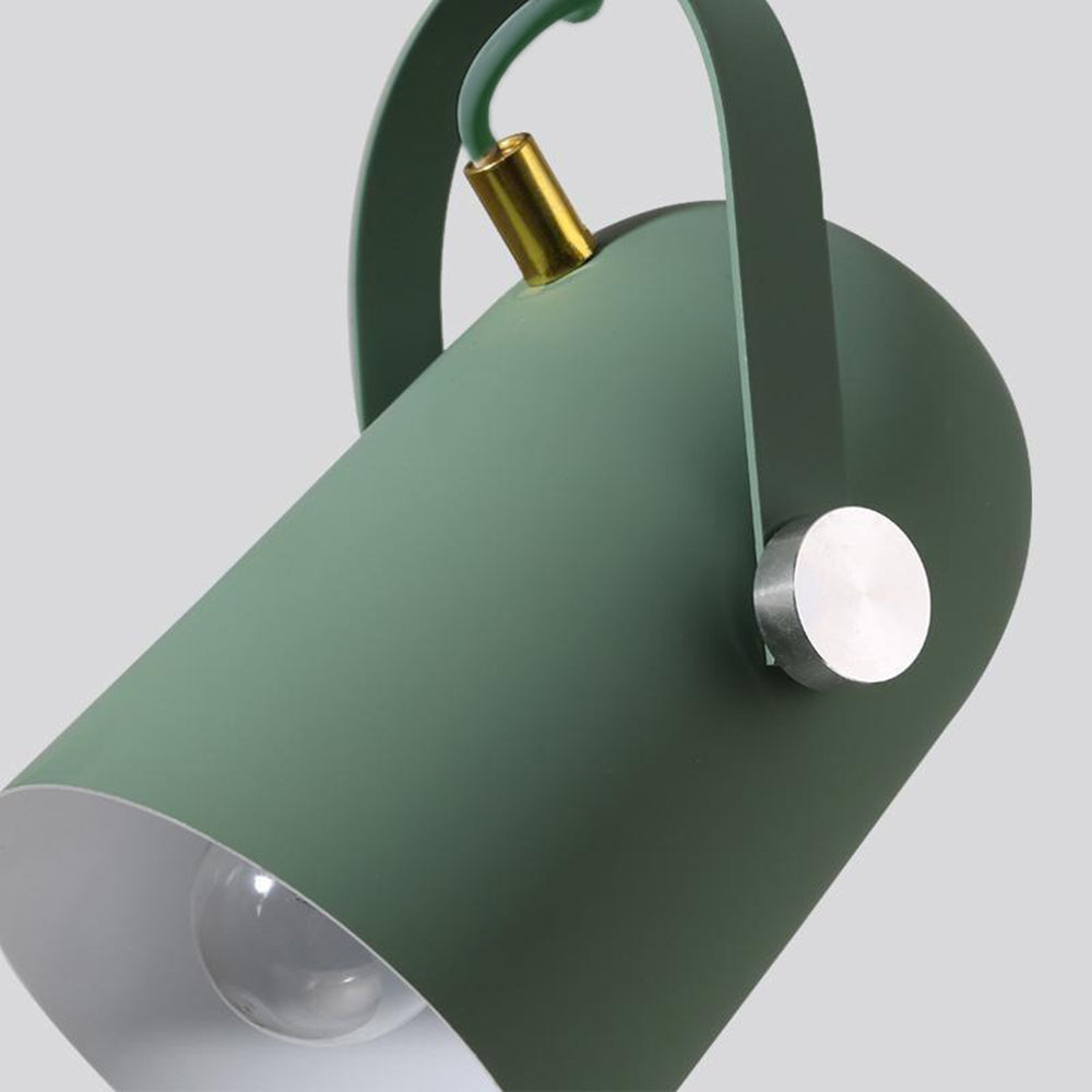 Valentina Moderna Industrial Geométrica Metal Lámpara Colgante Multicolor