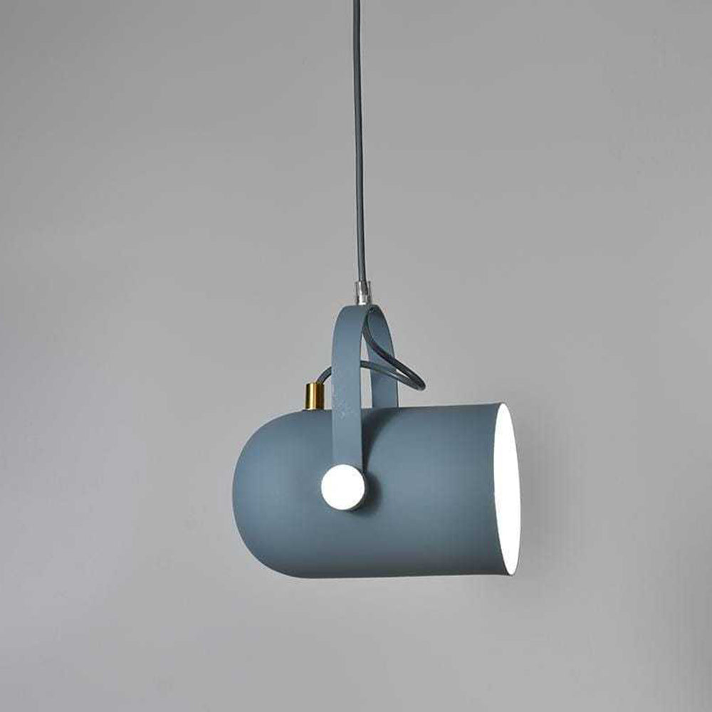 Valentina Moderna Industrial Geométrica Metal Lámpara Colgante Multicolor
