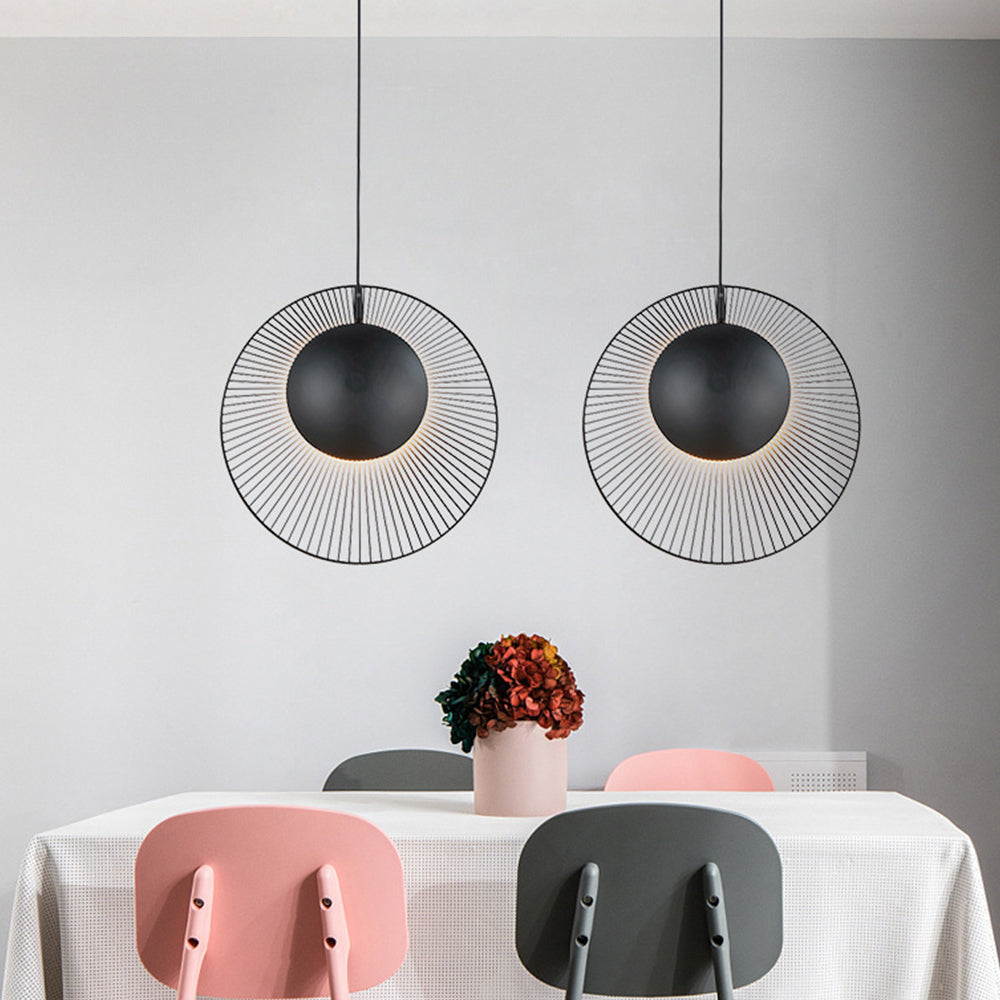 Arisha Minimalista LED Lámpara Colgante Metal Salón Pasillo