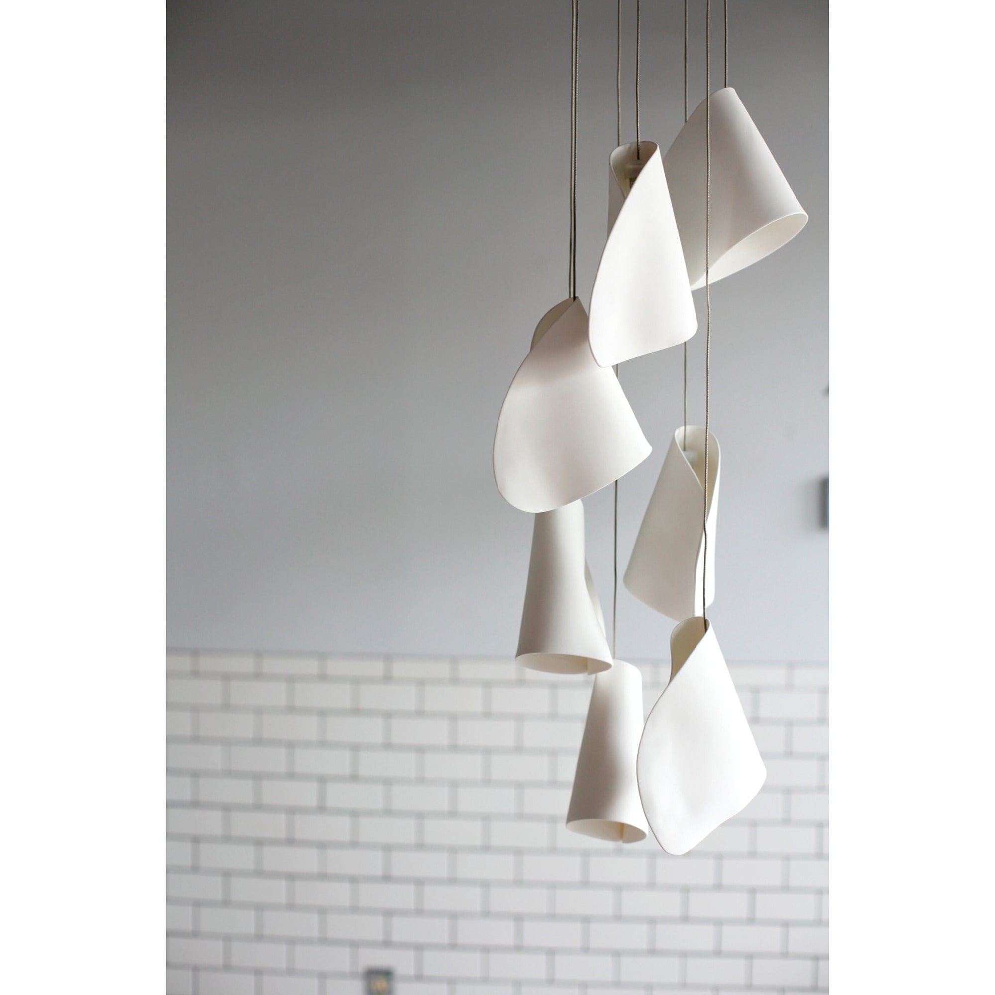 Olshaion Geometric Ceramic Pendant Light - Letslighting