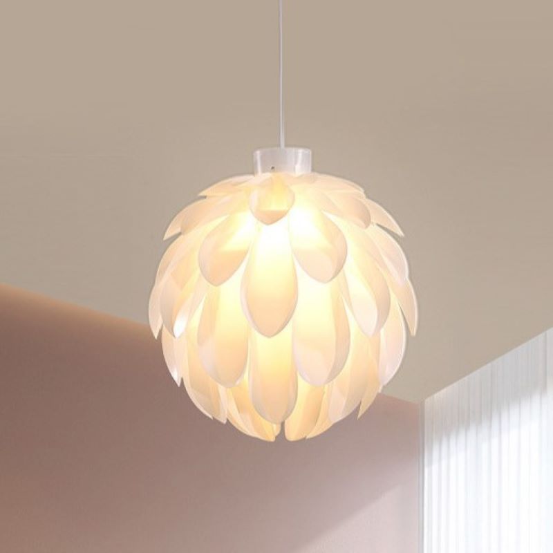 Valentina Diseño Metal PVC Cono LED Lámpara Colgante Estudio Dormitorio
