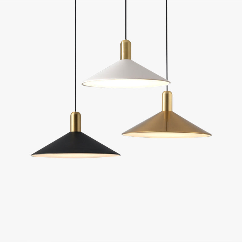 Arisha Simple Moderna Cónico LED Lámpara Colgante