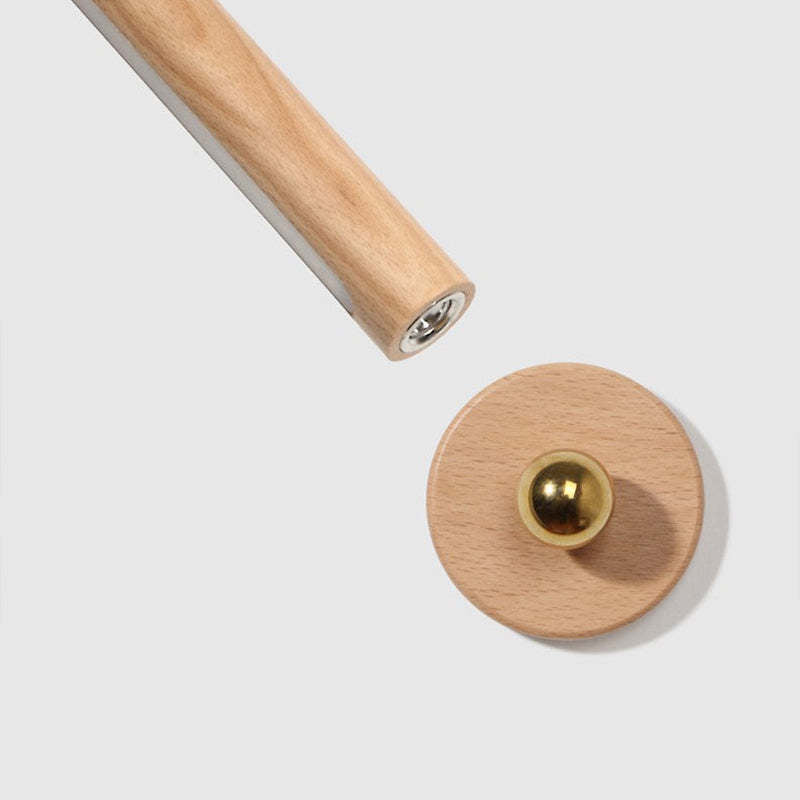 Arisha Natural Giratorio Madera/Metal LED Aplique de Pared Madera