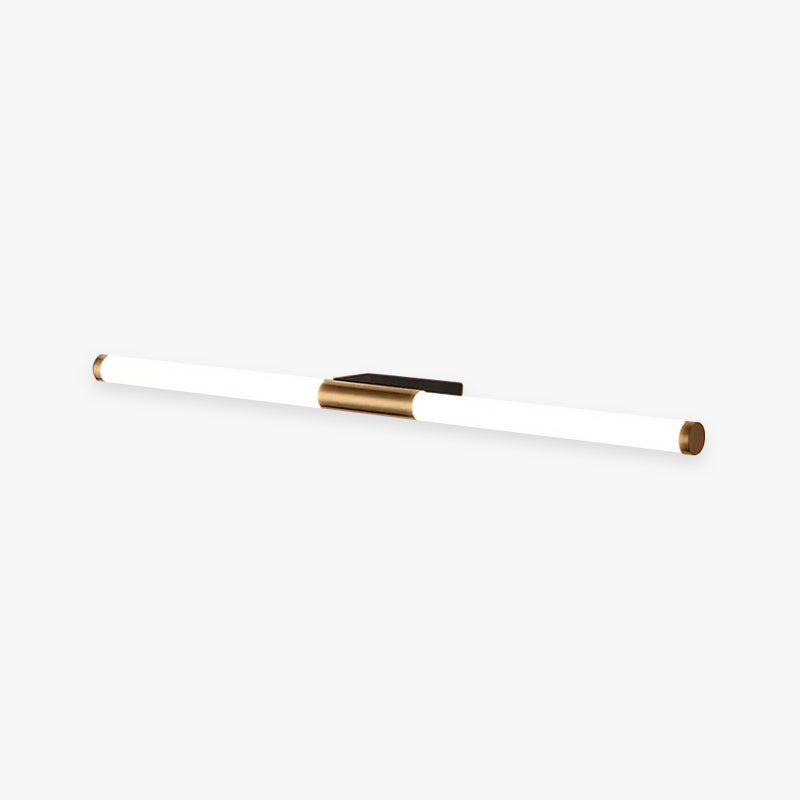 Arisha Minimalista Lineal Metal/Acrílico Aplique de Pared Blanco