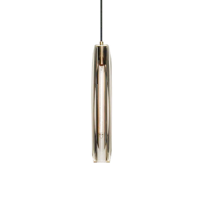 Arisha Moderna Minimalista Tubo Vidrio/Metal Lámpara Colgante