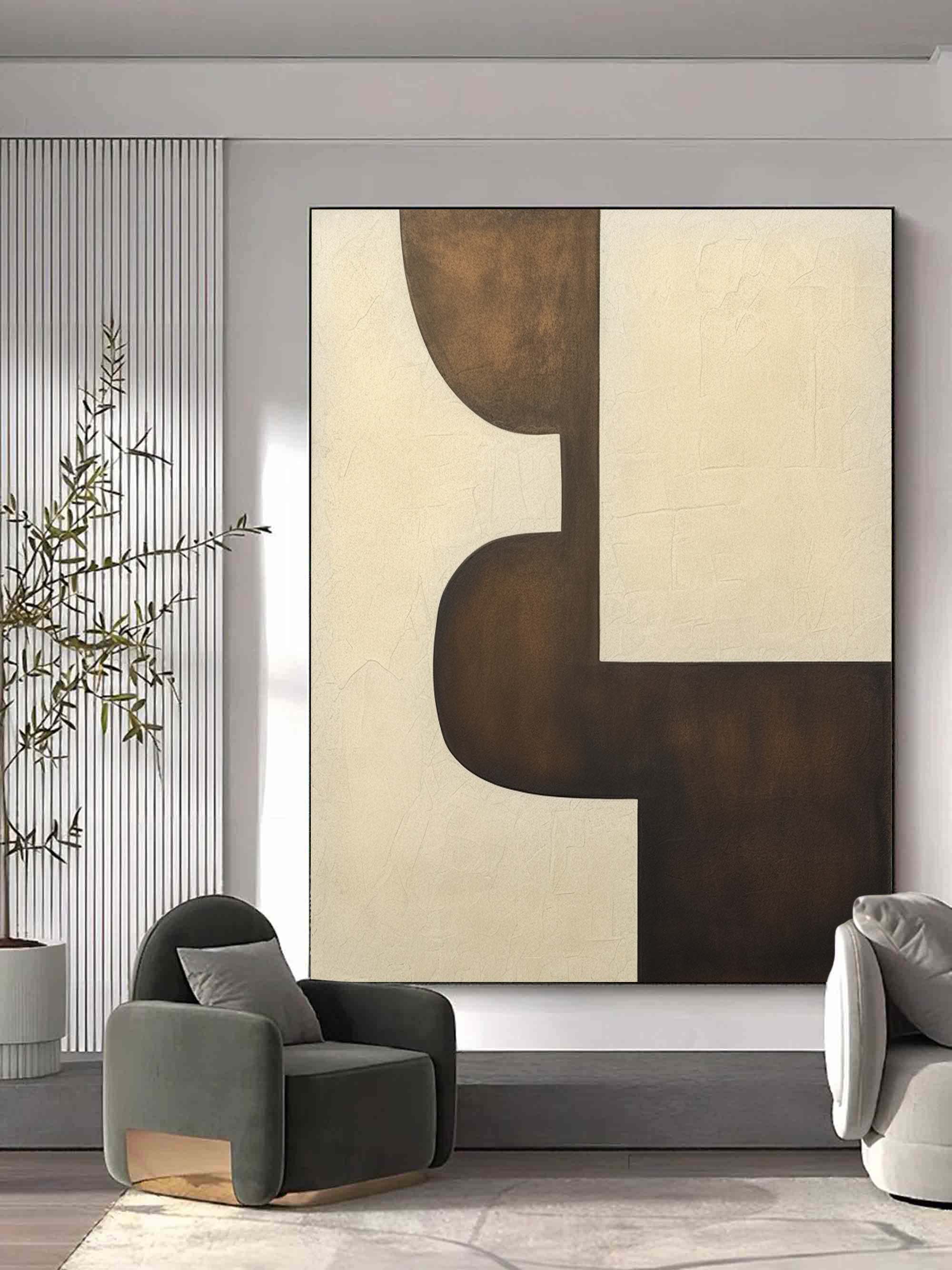 Bruno Minimalista Contemporáneo Arte Mural - Letslighting