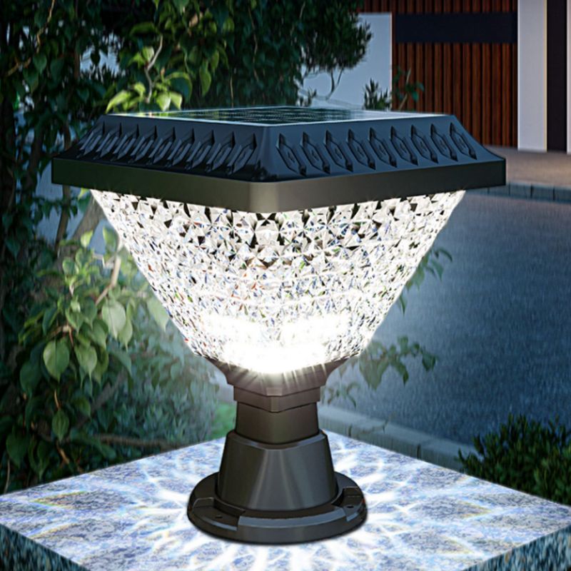 Ray Geométrica Lámpara Exterior Acrílica Patio Jardín