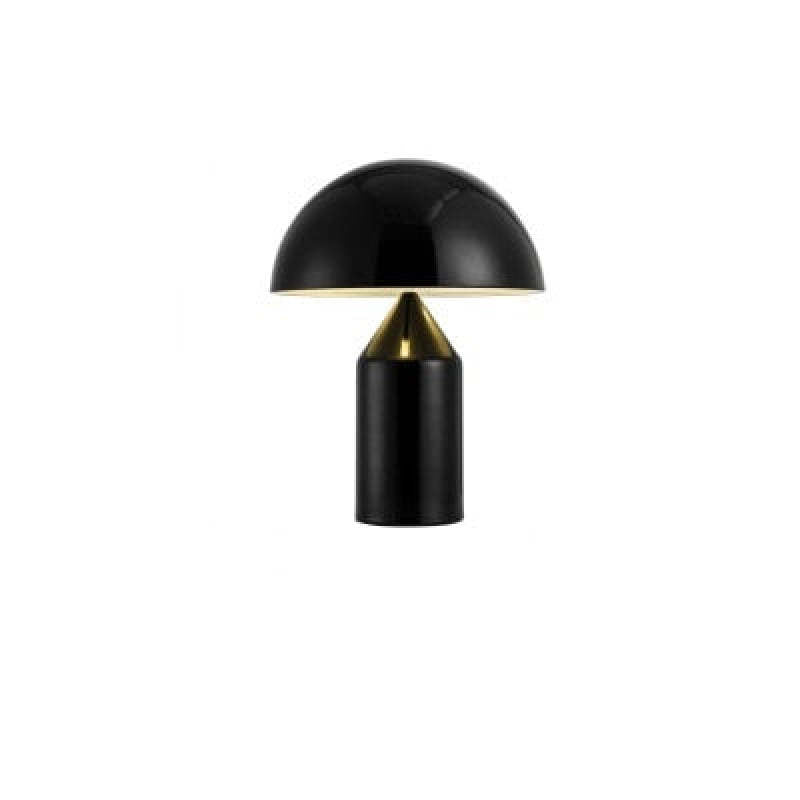 Arisha Moderna Minimalista Metal Lámpara de Mesa Negra/Blanca/Dorada