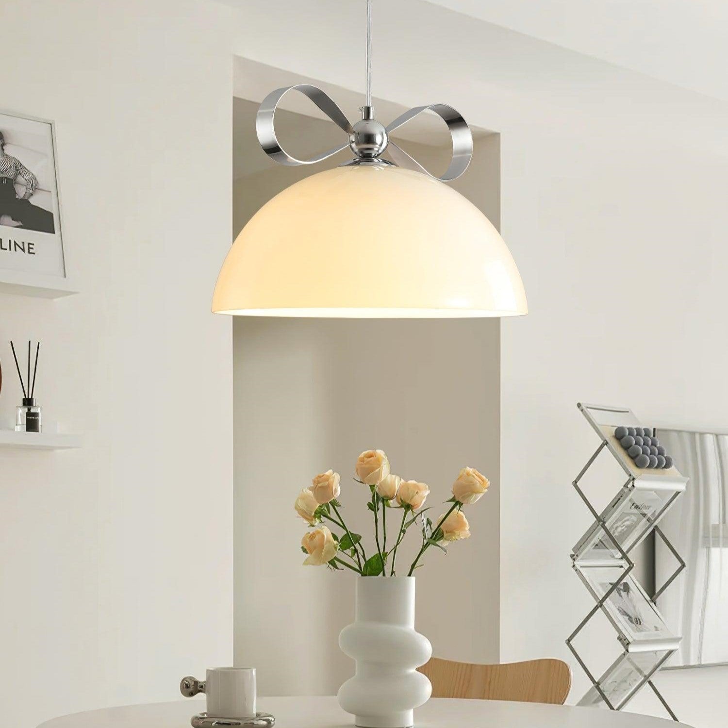 Valentina Vintage Diseño Metal Vidrio LED Lámpara Colgante Comedor