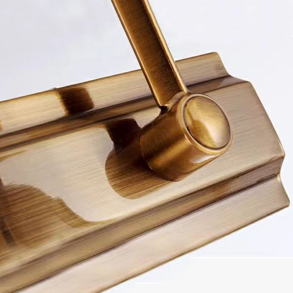 Ray Decorativo Vintage Flor Metal/Vidrio Aplique de Pared Dorado