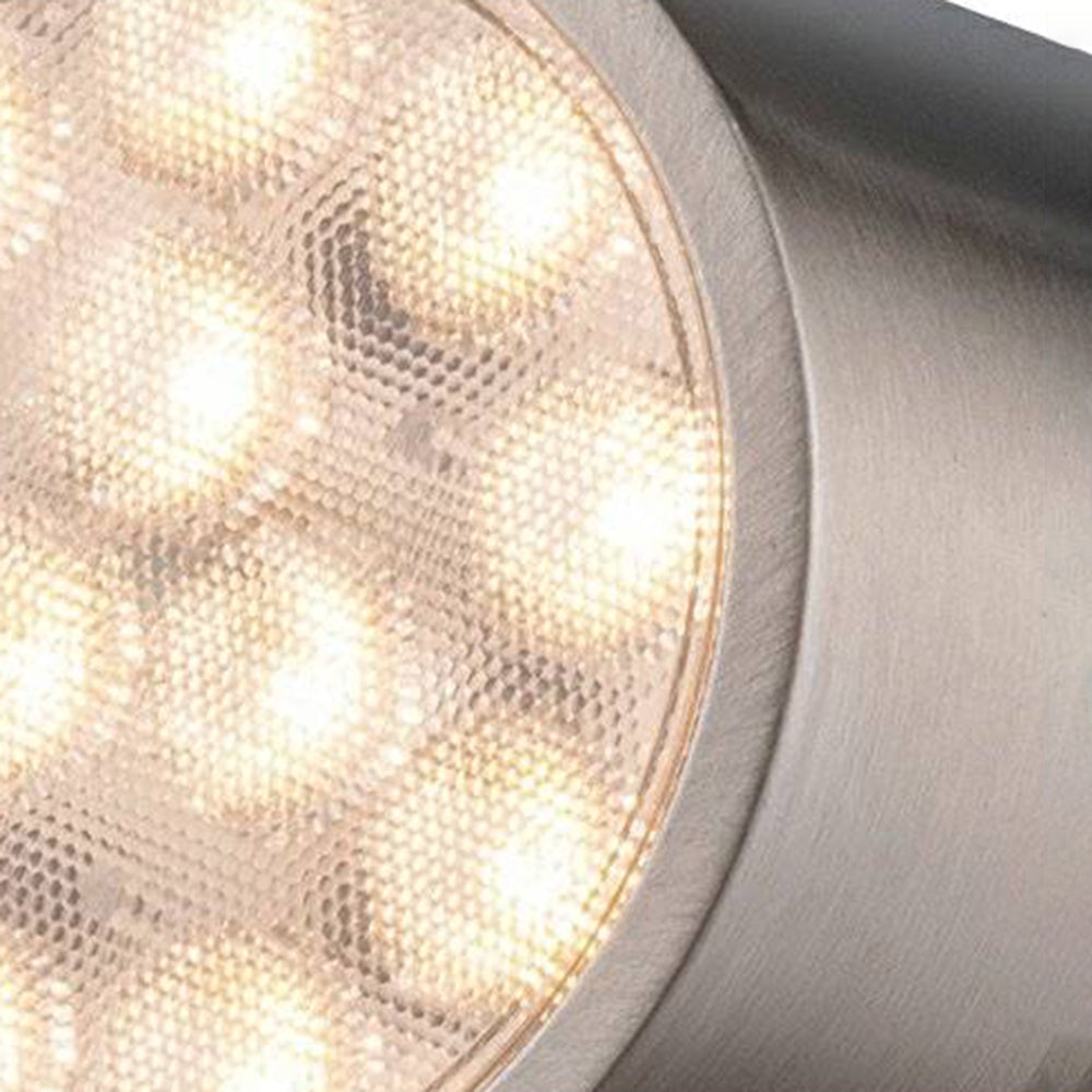 Ray Moderna Cilíndrica Metal Foco Lámpara Exterior Patio
