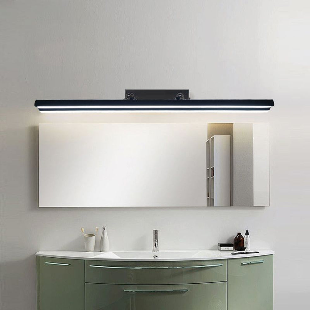 Arisha Moderno Rectángulo Metal/Acrílico LED Ajustable Aplique de Pared Negro