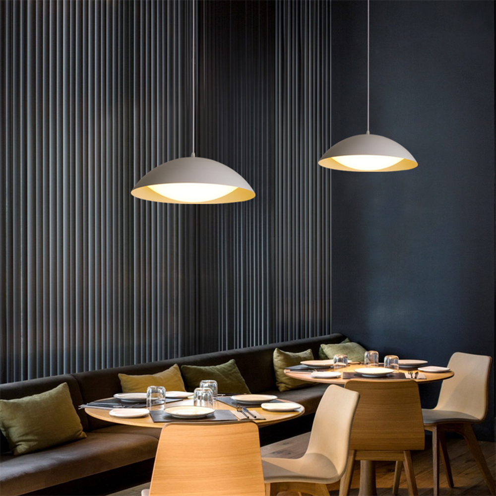 Valentina Moderno Minimalista Lámpara Colgante Metal Comedor