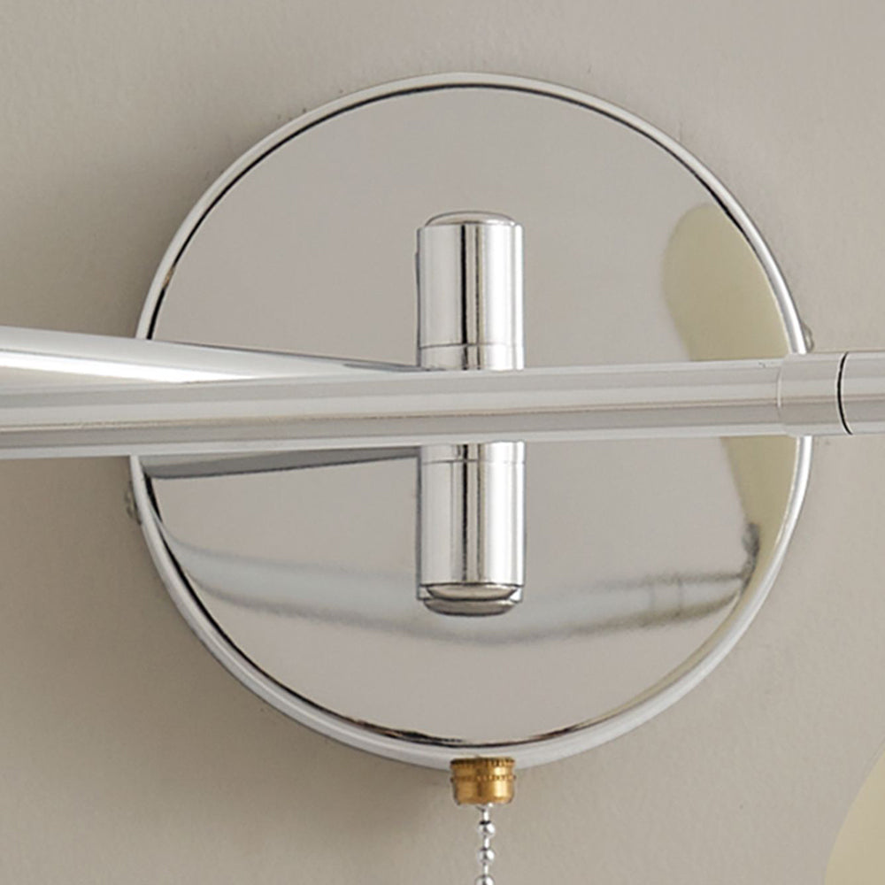Arisha Nórdico Bauhaus Plegable Metal LED Aplique de Pared Blanco
