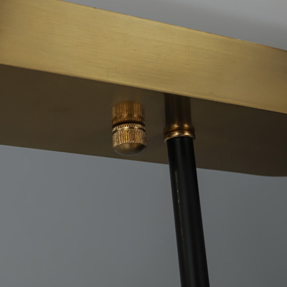 Arisha Moderna Minimalista Metal/Acrílico Lineal Lámpara Colgante Dorada