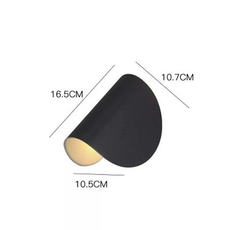 Arisha Minimalita Giratorio Metal Aplique de Pared