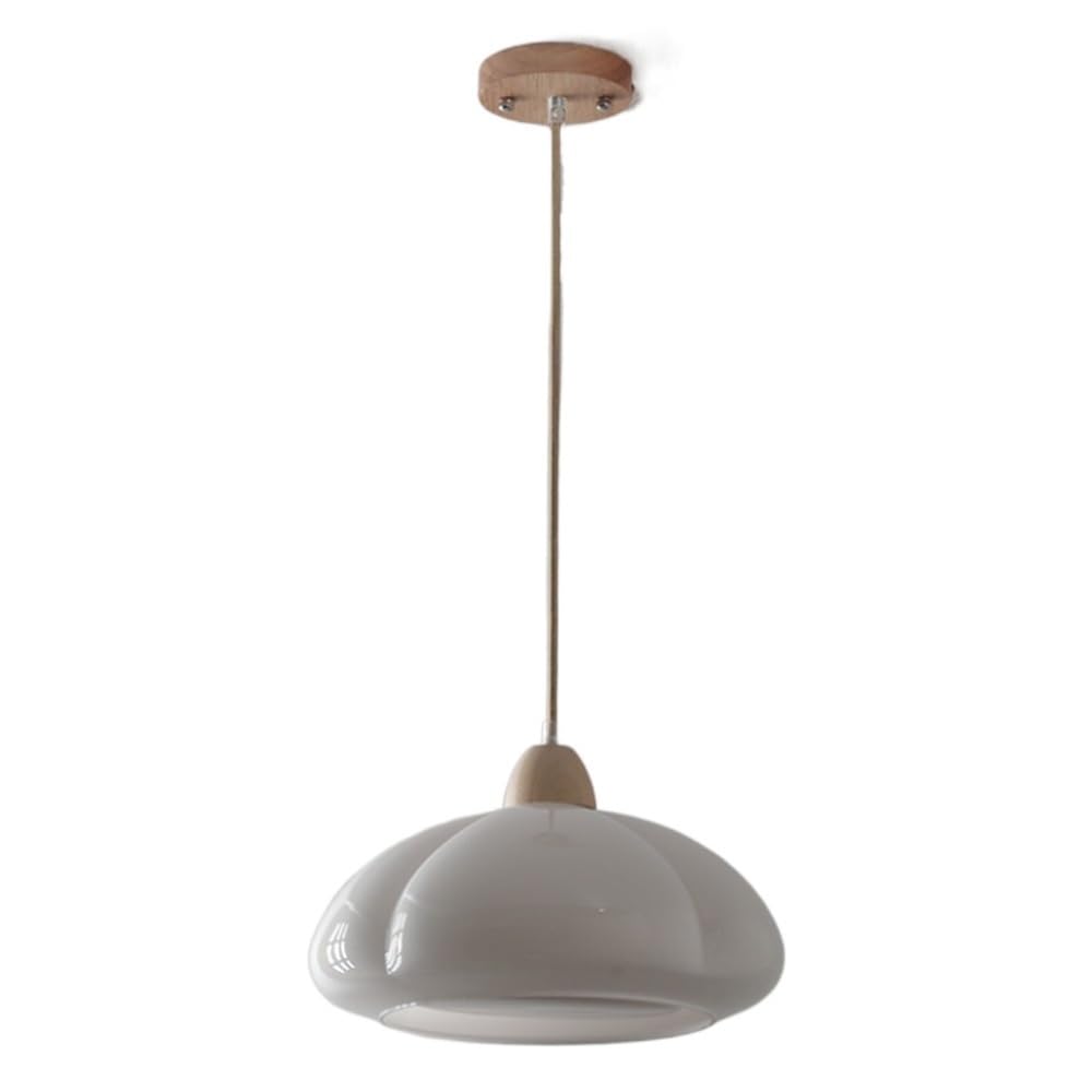 Valentina Retro Lámpara Colgante Calabaza Vidrio Dormitorio/Comedor