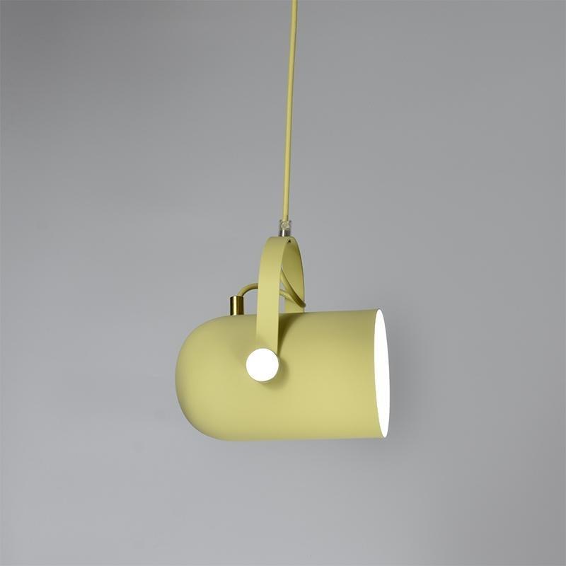 Valentina Moderna Industrial Geométrica Metal Lámpara Colgante Multicolor