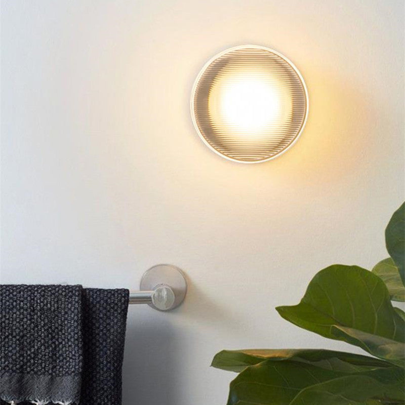Arisha Moderno Pequeño Tazón Metal Aplique de Pared Negro/Dorado