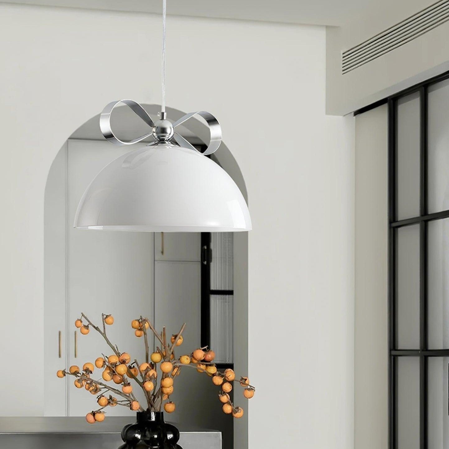 Valentina Vintage Diseño Metal Vidrio LED Lámpara Colgante Comedor