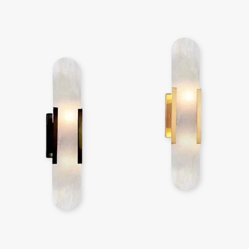 Nordic Moderno LED Aplique de Pared Negro/dorado
