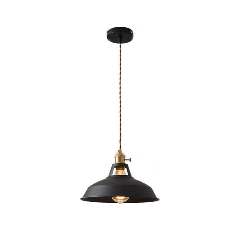 Valentina Nordica Metal LED Lámpara Colgante Negra/Blanca