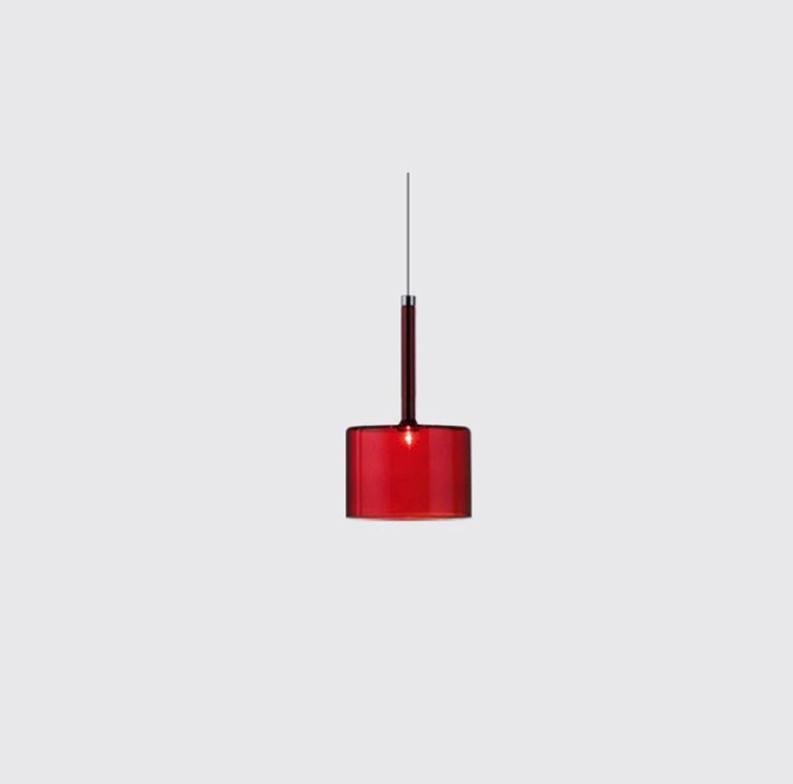 Valentina Minimalista Lámpara Colgante LED Moderna de Cristal 3 Estilos
