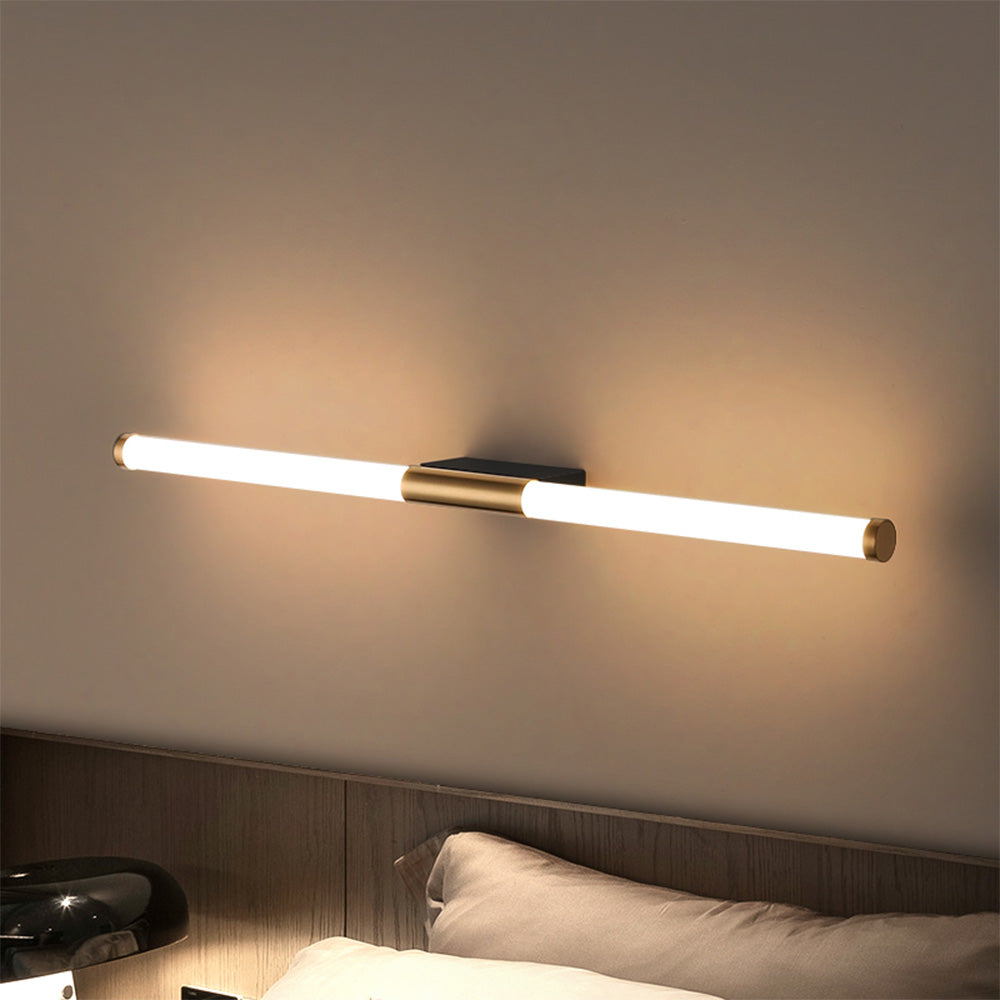 Arisha Moderno Lineal Acrílico Aplique de Pared Para Espejo Blanco