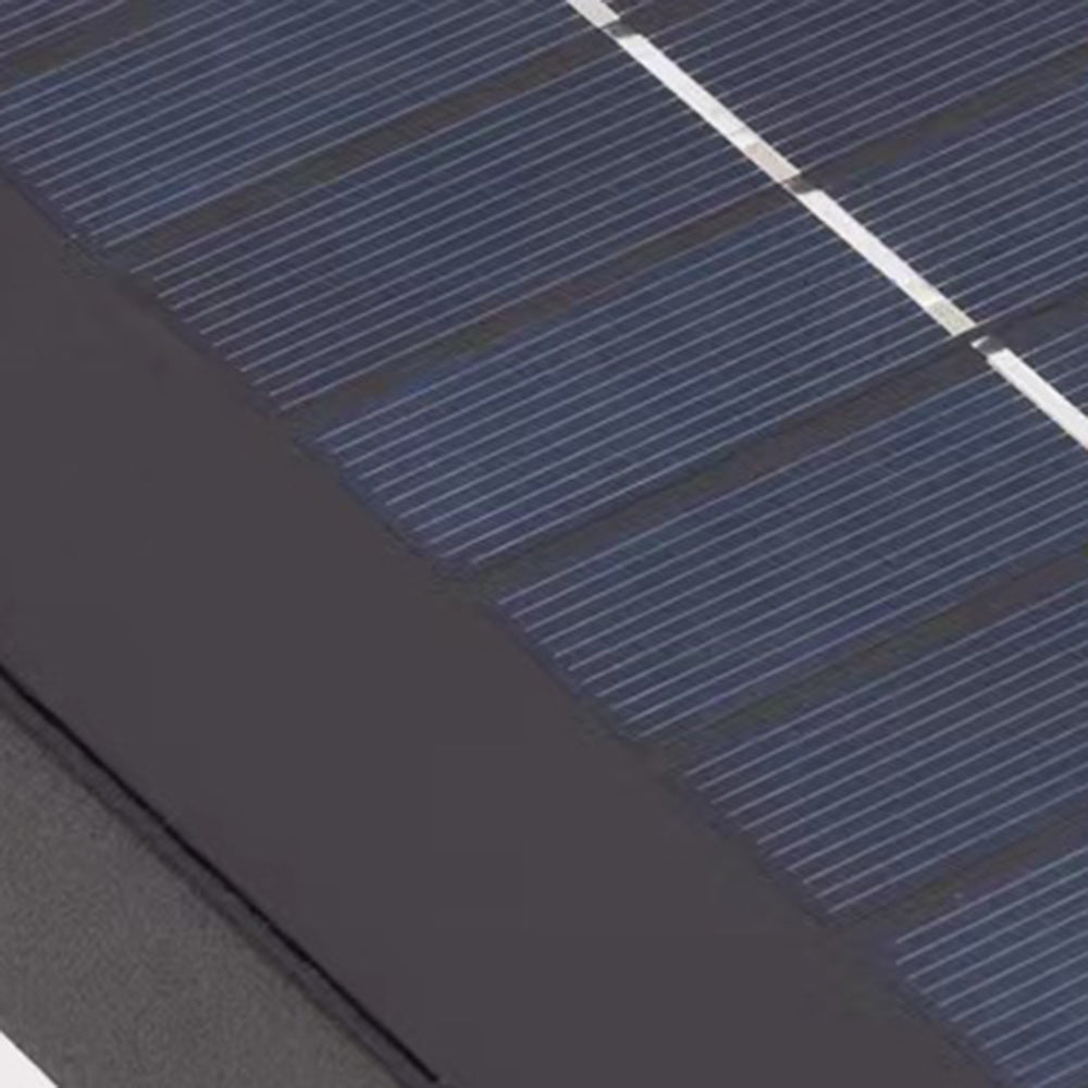 Ray Moderna Rectangular Metal Lámpara Exterior Jardín