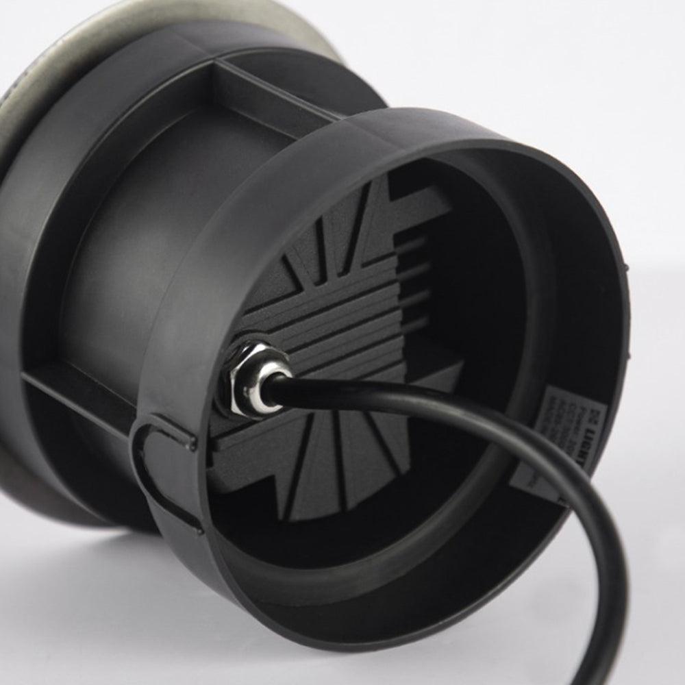 Ray Moderna Cilíndrica Metal Lámpara Exterior Jardín