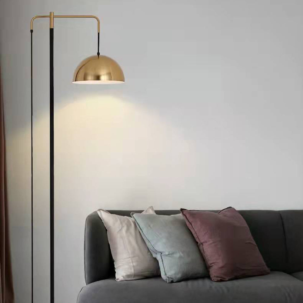 Mira Moderna Minimalista Mármol/Metal Lámpara de Pie Oro