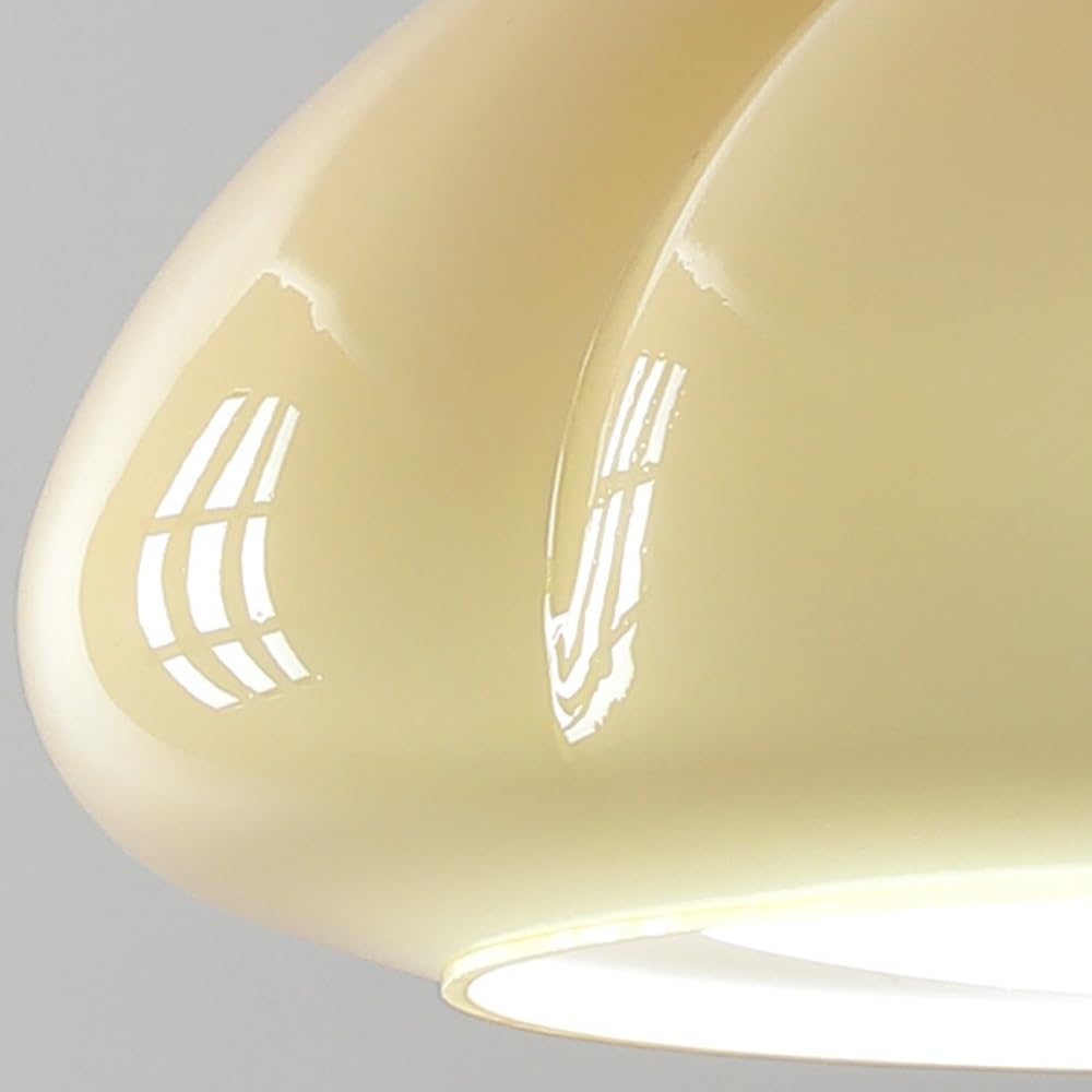 Valentina Retro Lámpara Colgante Calabaza Vidrio Dormitorio/Comedor