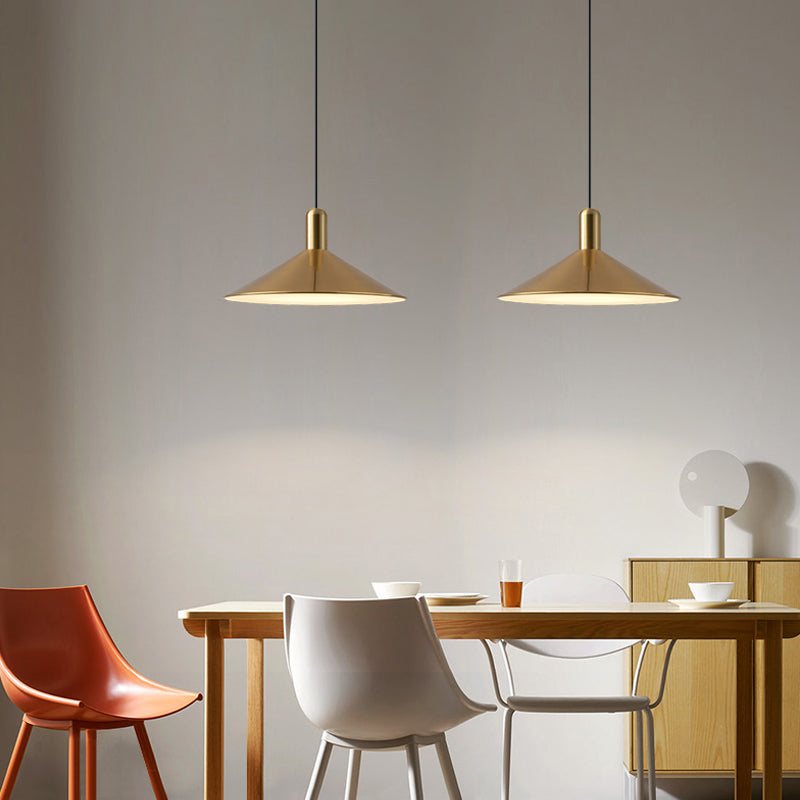 Arisha Simple Moderna Cónico LED Lámpara Colgante