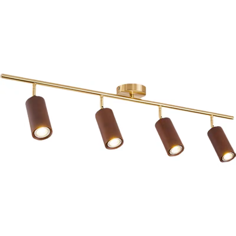 Liora Luz de riel LED de madera