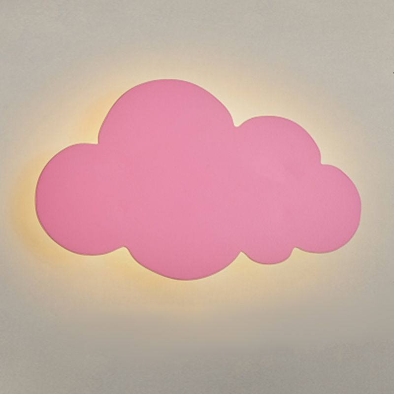 Valentina Lámpara de Pared Moderna Minimalista en Forma de Nube Blanco/Azul/Rosa
