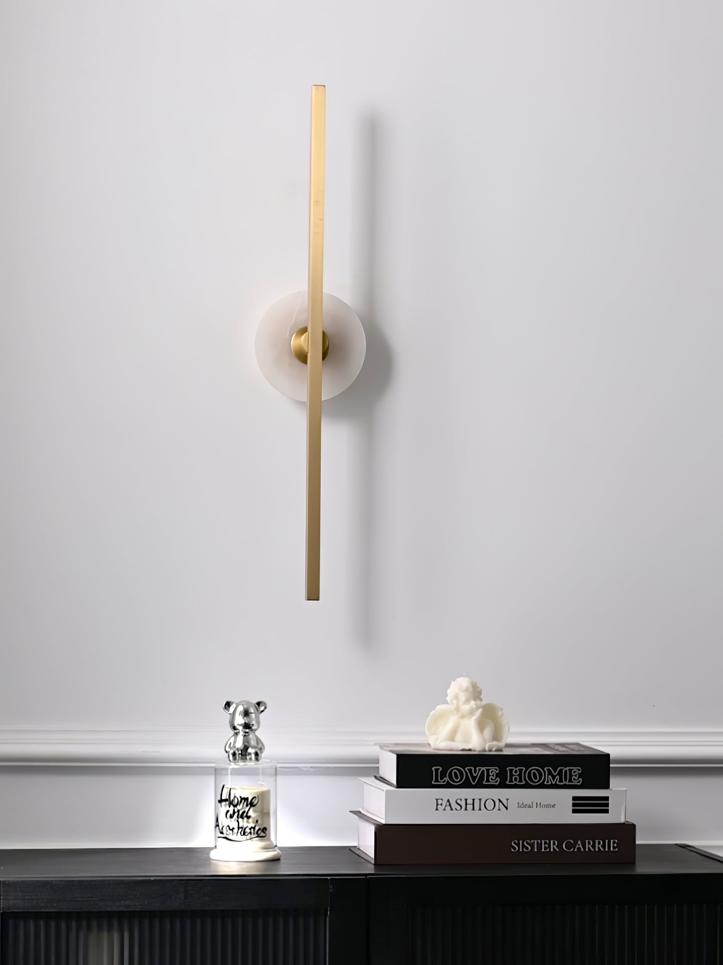Elmarir Linear Alabaster Wall Light - Letslighting