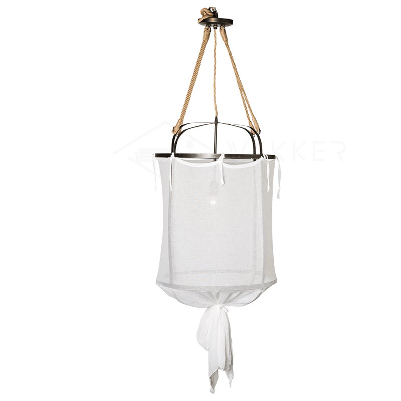 Provence Linen Pendant Light - Letslighting