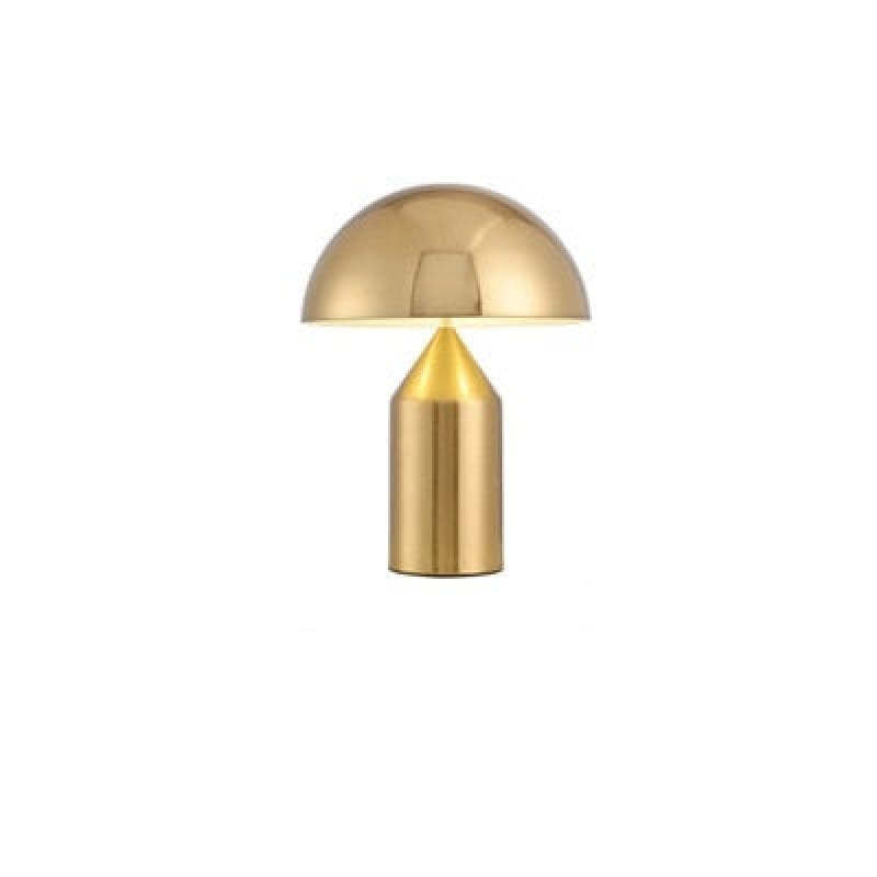 Arisha Moderna Minimalista Metal Lámpara de Mesa Negra/Blanca/Dorada