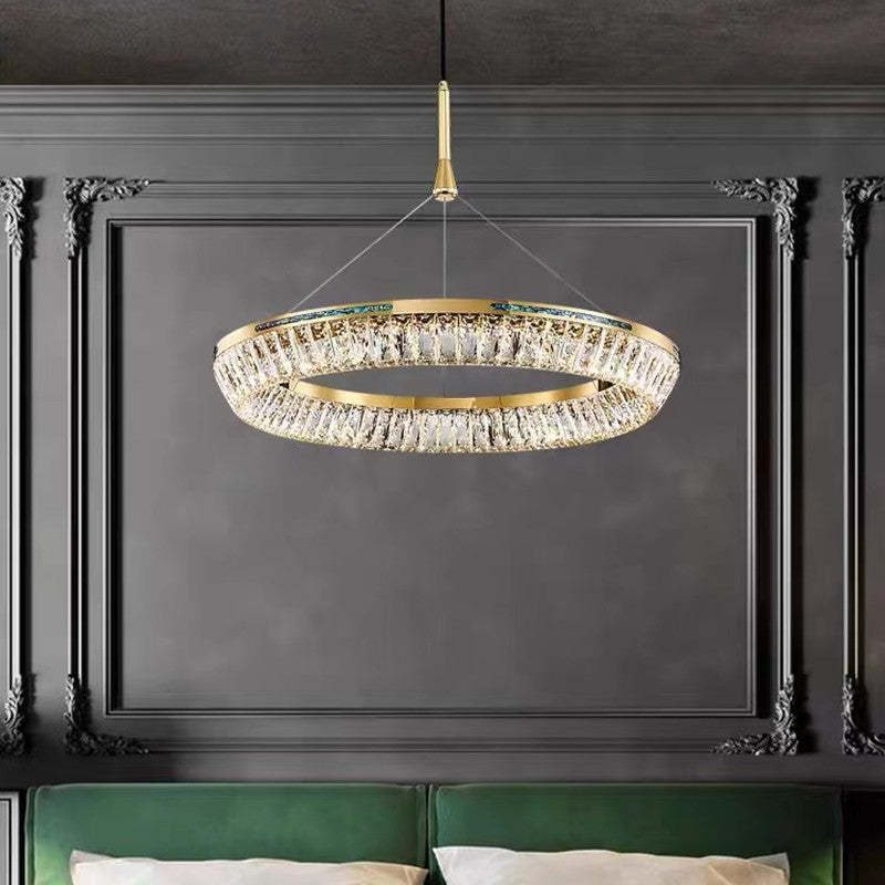 Kristy Candelabro/Lámpara Colgante Metal Cristal